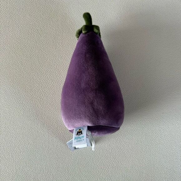 Jellycat Eggplant NEW Amuseables FAST SHIP Vegetables - Picture 4 of 6